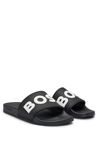 BOSS Herren Kirk rblg_N Slide, Grey, 40 EU von BOSS