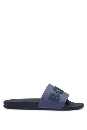 BOSS Herren Kirk rblg_N Slide, Navy, 39 EU von BOSS