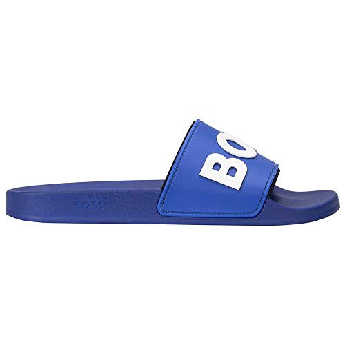 BOSS Herren Kirk rblg Slide, Bright Blue433, 35 EU von BOSS