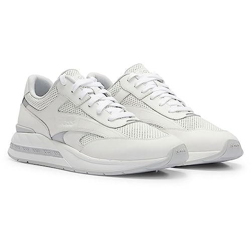 BOSS Herren Kurt_Runn_ltpf Running, White, 43 EU von BOSS