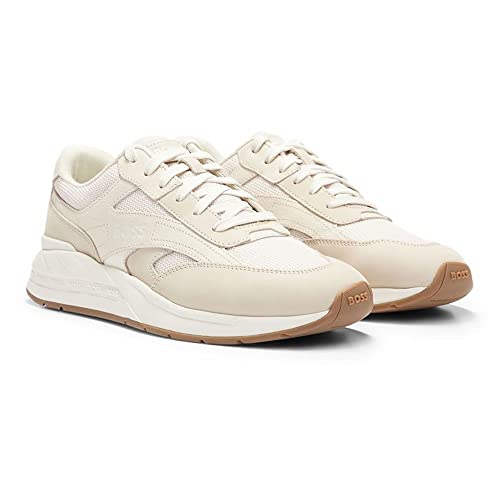 BOSS Herren Kurt_Runn_sdmx, Beige, 39 EU von BOSS