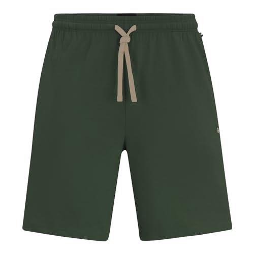 BOSS Herren Kurze Hose Freizeithose Homewear Mix&Match Short, Farbe:Grün, Hosengröße:XXL, Artikel:-305 Dark Green von BOSS