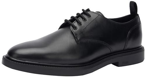 BOSS Herren Larry_Derb_eylt Derby, Black1, 45 EU von BOSS