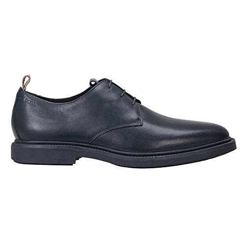 BOSS Herren Larry_Derb_lt Derby, Dark Blue401, 42 EU von BOSS