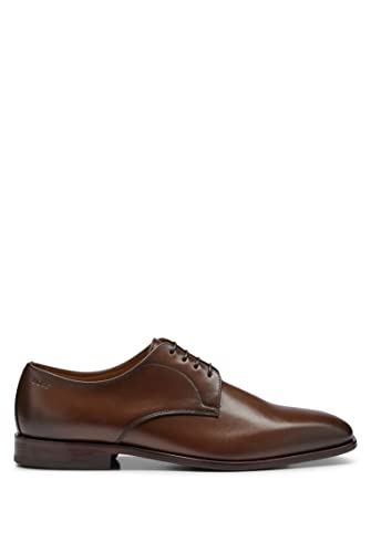 BOSS Men Lisbon_Derb_Bu1_N Dress Shoes Brown 39.5 EU von BOSS