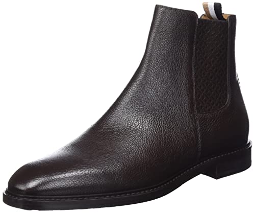 BOSS Herren LisbonW_Cheb_gr Chelsea Boot, Dark Brown202, 44 EU von BOSS