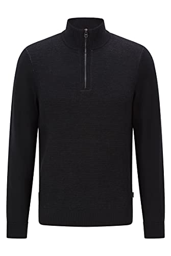 BOSS Herren Madan Troyer aus Schurwolle mit Einsatz von BOSS