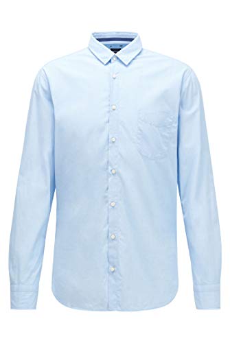 BOSS Herren Magneton_1 Freizeithemd,, per pack Blau (Open Blue 460), Medium (Herstellergröße: M) von BOSS