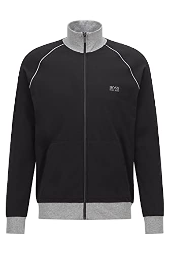 BOSS Herren Mix&match Jacket Z Sweatshirts, Schwarz, S EU von BOSS