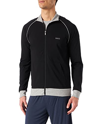 BOSS Herren Mix & Match JacketZ mit Logo, Black, M von BOSS