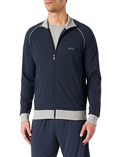 BOSS Herren Mix & Match JacketZ mit Logo, Dark Blue, M von BOSS