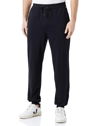 BOSS Herren Mix&Match Pants Jogginghose aus Stretch-Baumwolle mit Logo-Detail Schwarz XS von BOSS