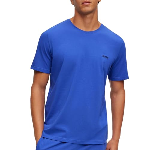 BOSS Men Mix&Match T-Shirt R Bright Blue434, M von HUGO BOSS