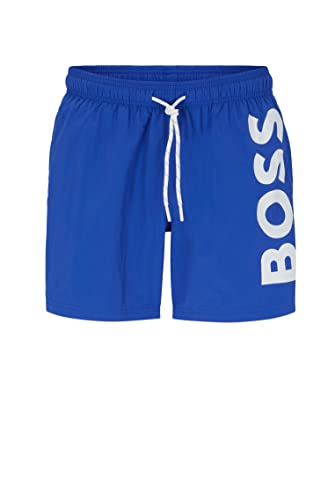 BOSS, Herren Badeshorts Octopus, Bright Blue, S von BOSS