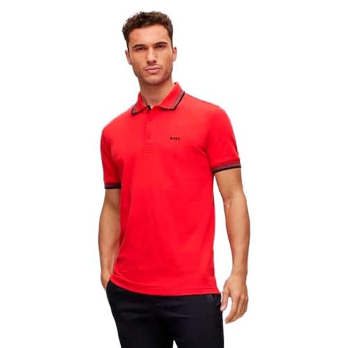 BOSS Herren Paddy, Dark Red607, XS von BOSS