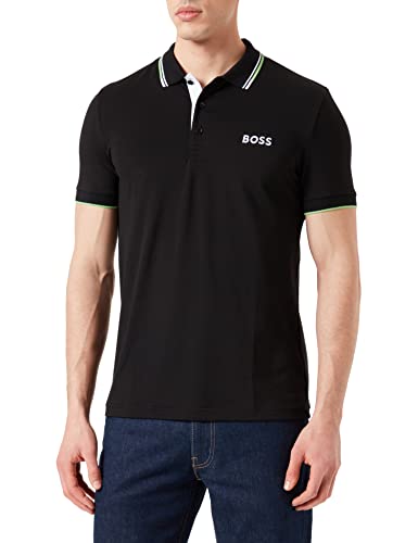 BOSS Green Herren Poloshirt Paddy Pro Schwarz XXX-Large von BOSS