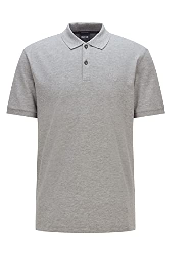 BOSS Herren Pallas Poloshirt aus Pima-Baumwolle mit Piqué-Struktur von BOSS