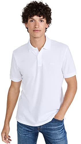 BOSS Herren Pallas Short Sleeve Polo Shirt Poloshirt, weiß, X-Groß von BOSS