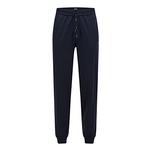 BOSS Herren Pants Mix & Match mit Logo, Dark Blue, M von BOSS