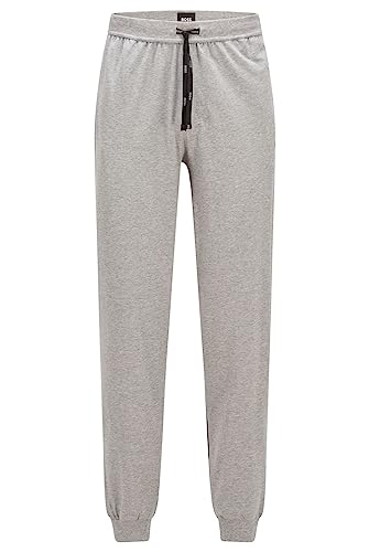 BOSS Herren Pants Mix & Match mit Logo, Medium Grey, L von BOSS