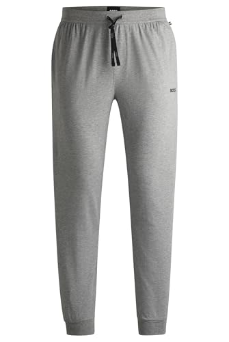 BOSS Herren Pants Mix & Match mit Logo, Medium Grey, M von BOSS