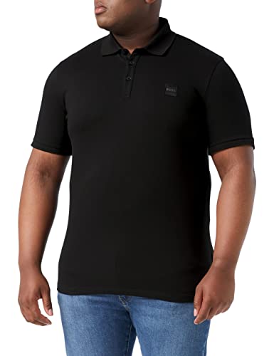 BOSS Herren Passenger 10242645 01 Polohemd, Black1, XXL EU von BOSS