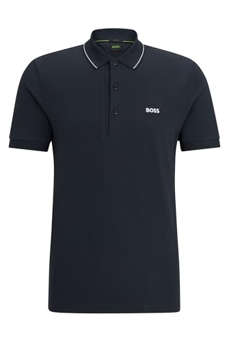 BOSS Herren Paule 4 Polo, Dark Blue402, XXL EU von BOSS