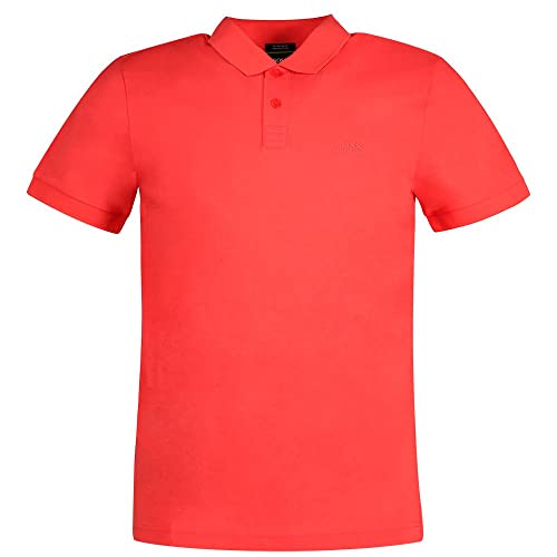 BOSS Herren Piro Poloshirt, Rot (Bright Red 620), XXL EU von BOSS