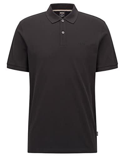 BOSS Herren Poloshirt Pallas Kurzarm Black (85) XL von BOSS