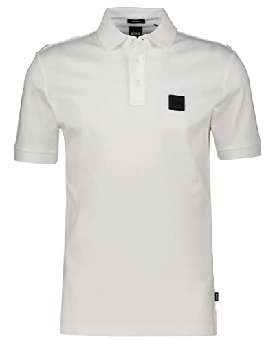 BOSS Herren Poloshirt Parlay 143 Weiss (10) L von BOSS