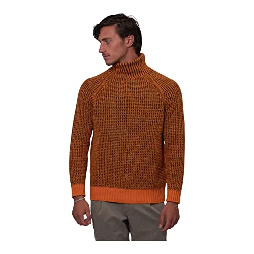 BOSS Men's Kurtle Knitted_Sweater, Open Orange, M von BOSS