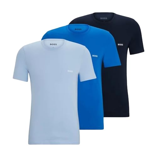 BOSS Herren R-Neck T-Shirt, 3er Pack, Sortiert 982, XL von BOSS