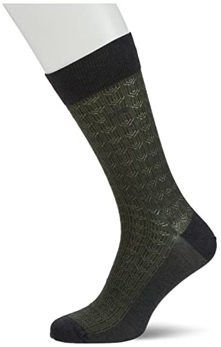 BOSS Herren RS Minipattern MC Herrensocken, Charcoal12, 39-42 von BOSS