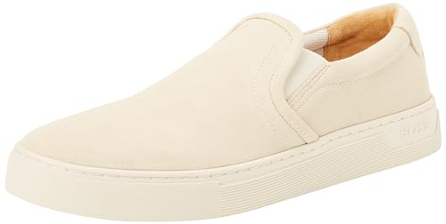 BOSS Herren Rhys_Slon_sdst Slip_ON, Open White131, 42 EU von BOSS