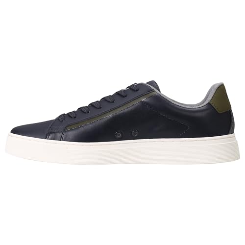 BOSS Herren Rhys_Tenn_pusdth Tennis, Dark Blue, 44 EU von BOSS