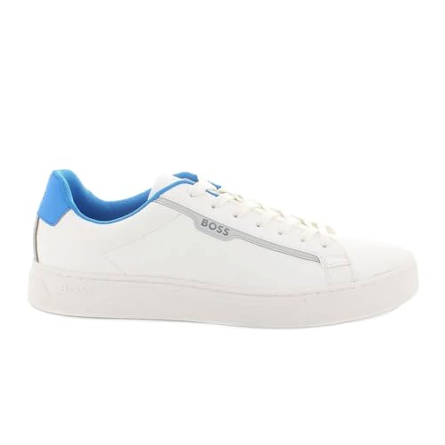 BOSS Herren Rhys_Tenn_pusdth Tennis, Natural, 40 EU von BOSS
