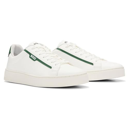 BOSS Herren Rhys_Tenn_pusdth Tennis, Open White, 39 EU von BOSS