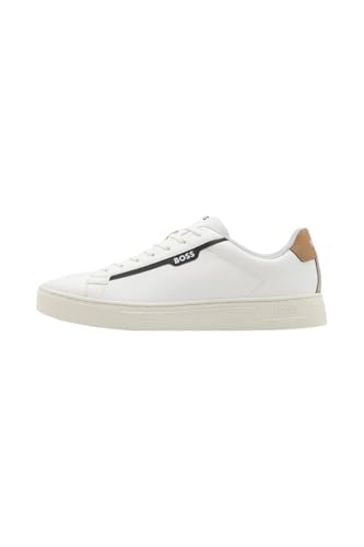 BOSS Herren Rhys_Tenn_pusdth Tennis, Open White, 45 EU von BOSS