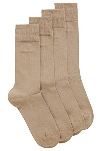 BOSS Herren Rs Uni Cc Socken ,Beige,43-46 von BOSS