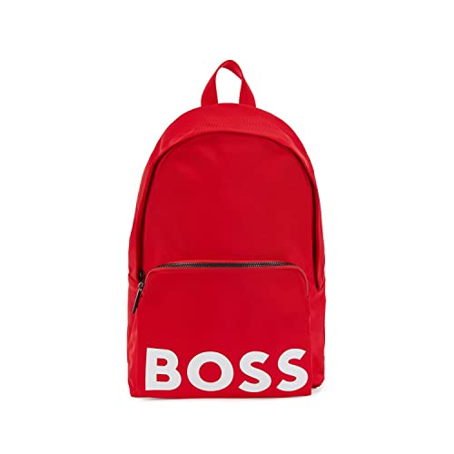 BOSS Herren Rucksack Tagesrucksack Freizeitrucksack Catch Backpack, Farbe:Rot, Artikel:-623 bright red von BOSS