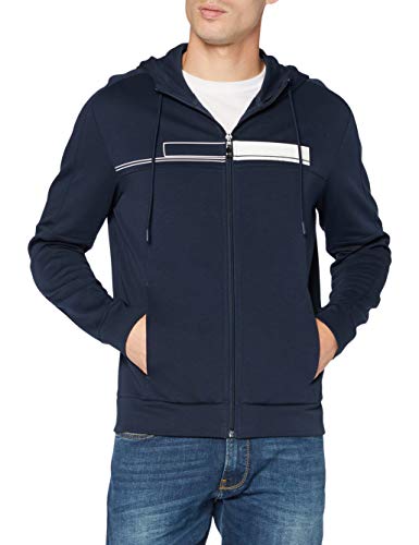 BOSS Herren Saggy 1 Skate-Kapuzenpullover, Navy410, M von BOSS