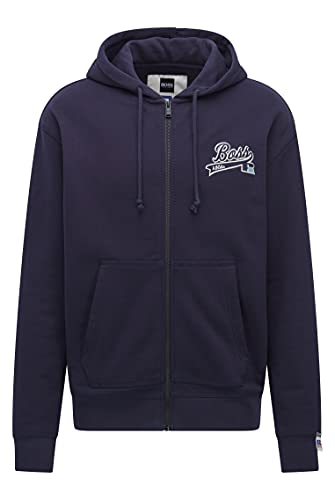 BOSS Herren Sanyo_ra Sweatjacke, Navy410, M EU von BOSS