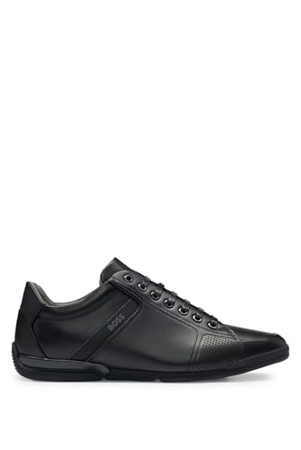 BOSS Men Saturn_Lowp_lux4 A_N Sneaker Black 41 EU BOSS Men Saturn_Lowp_lux4 A_N Sneaker Black 41 EU von BOSS