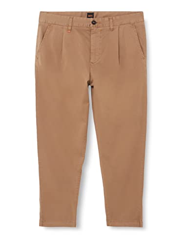 BOSS Herren Schino-shyne Trousers flat packed, Open Beige280, 36W / 32L EU von BOSS