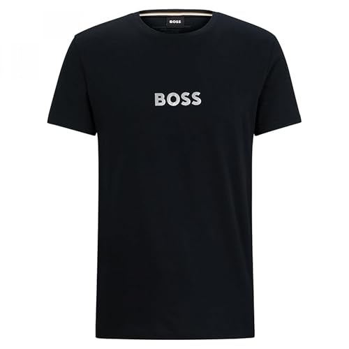 BOSS Herren Shirt Kurzarm Crew Neck T-Shirt Special, Farbe:Schwarz, Artikel:-007 Black, Größe:XL von BOSS