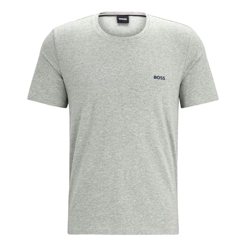 BOSS Herren Shirt Kurzarm Mix&Match T-Shirt, Farbe:Grau, Größe:M, Artikel:-034 medium Grey von BOSS