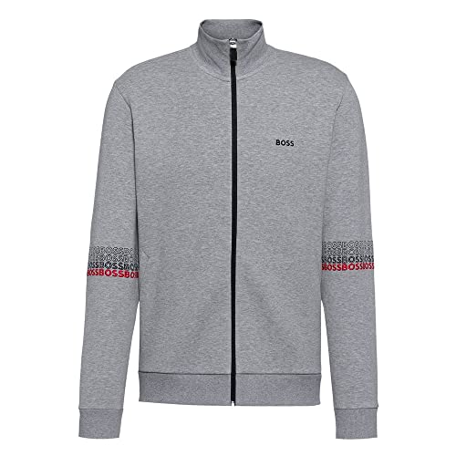 BOSS Herren Skaz 1 10236288 01 Sweatshirt, Light/Pastel Grey59, L von BOSS