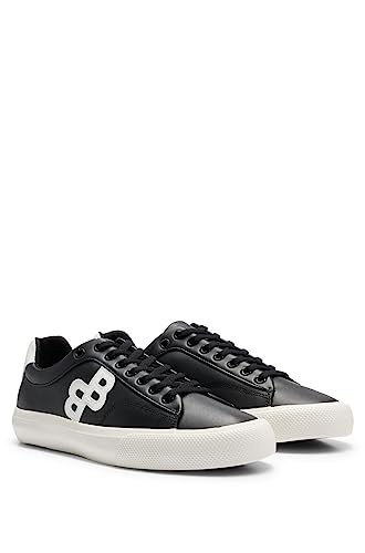 BOSS Herren Sneaker Aiden_Tenn_flBB, Black, 46 EU / 12 UK von BOSS