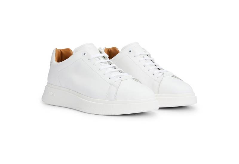 BOSS Herren Sneaker Leder Bulton_Runn_lt_N Sneaker von BOSS