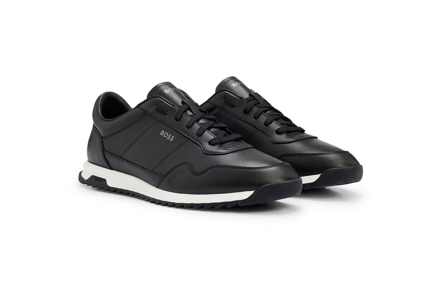 BOSS Herren Sneaker Leder Zayn Lowp lt Sneaker von BOSS